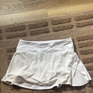 Lululemon Athletica White Mini Skirt